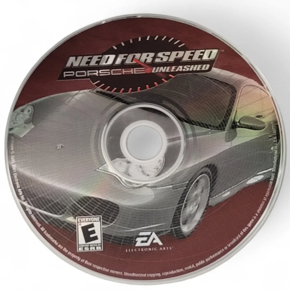 Need for Speed: Porsche Unleashed (PC, 2000) 5th Installment Of Series Racing. T